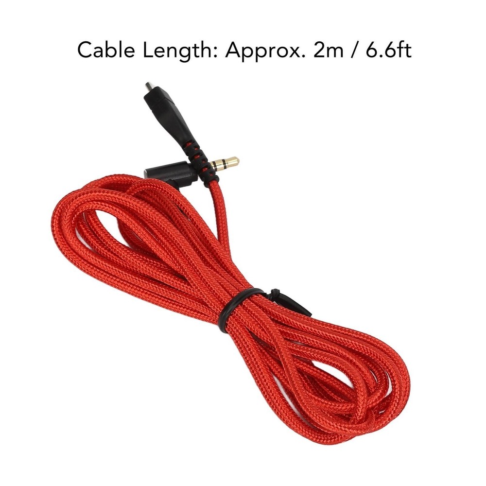 Replacement Sound Cable Braiding 8P Headphone Cable