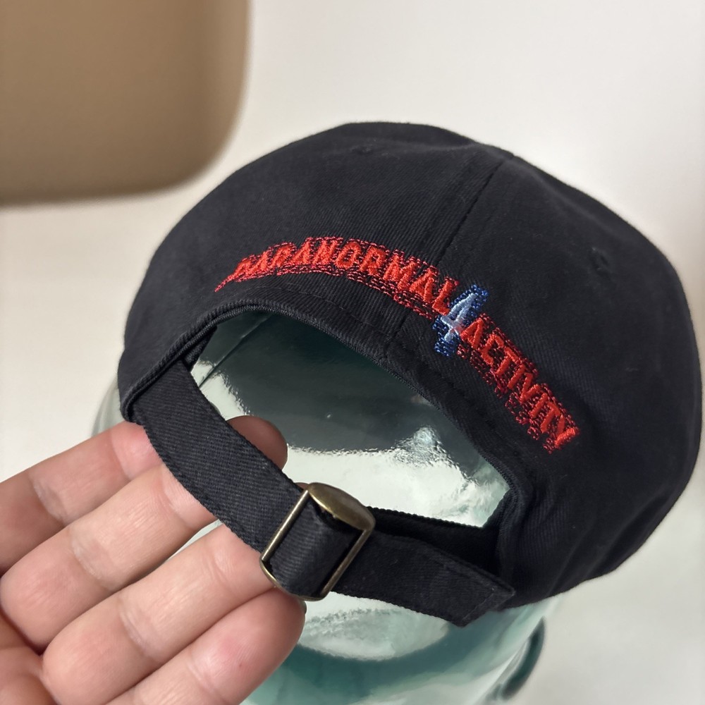 Paranormal Activity 4 Movie Promo Black Adjustable Hat Cap 2012 Paramount