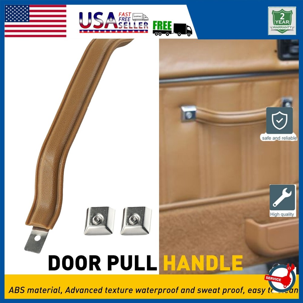 For 1987-1995 Wrangler YJ Interior Door Pull Handle Driver / Passenger Spice Tan