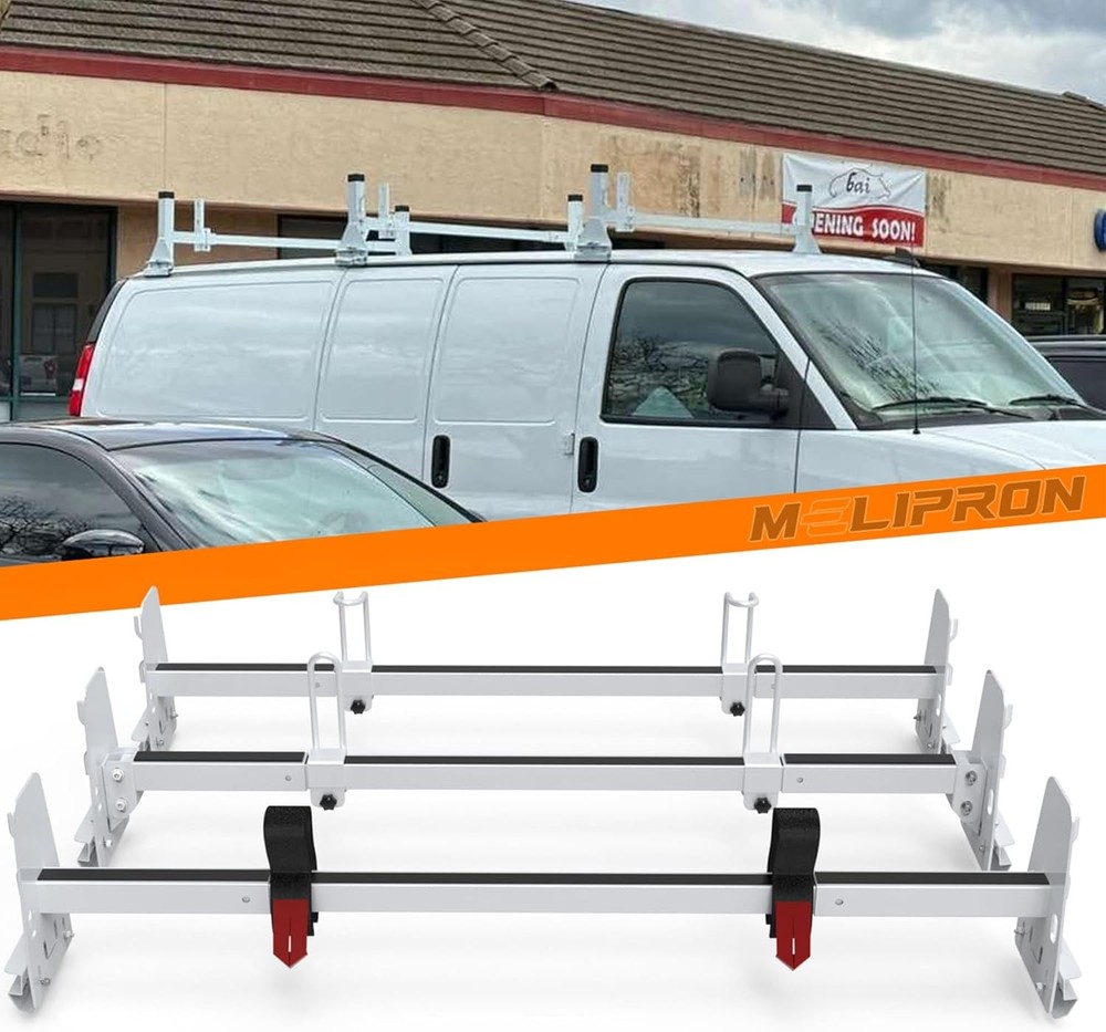 Chevy Express Van Ladder Rack No Drill 850lbs
