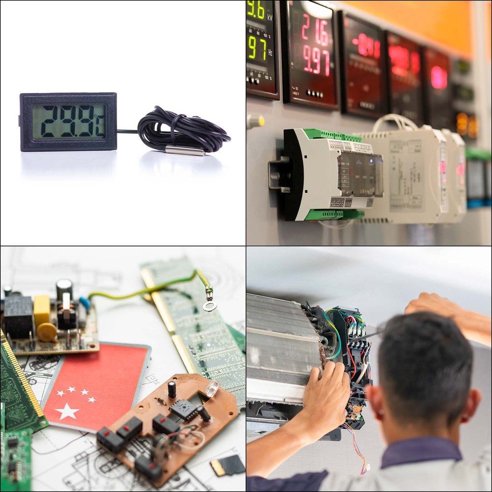 20K NTC Thermal Sensor Probe, 19.7" Cylindrical Sensitive Temp Sensor