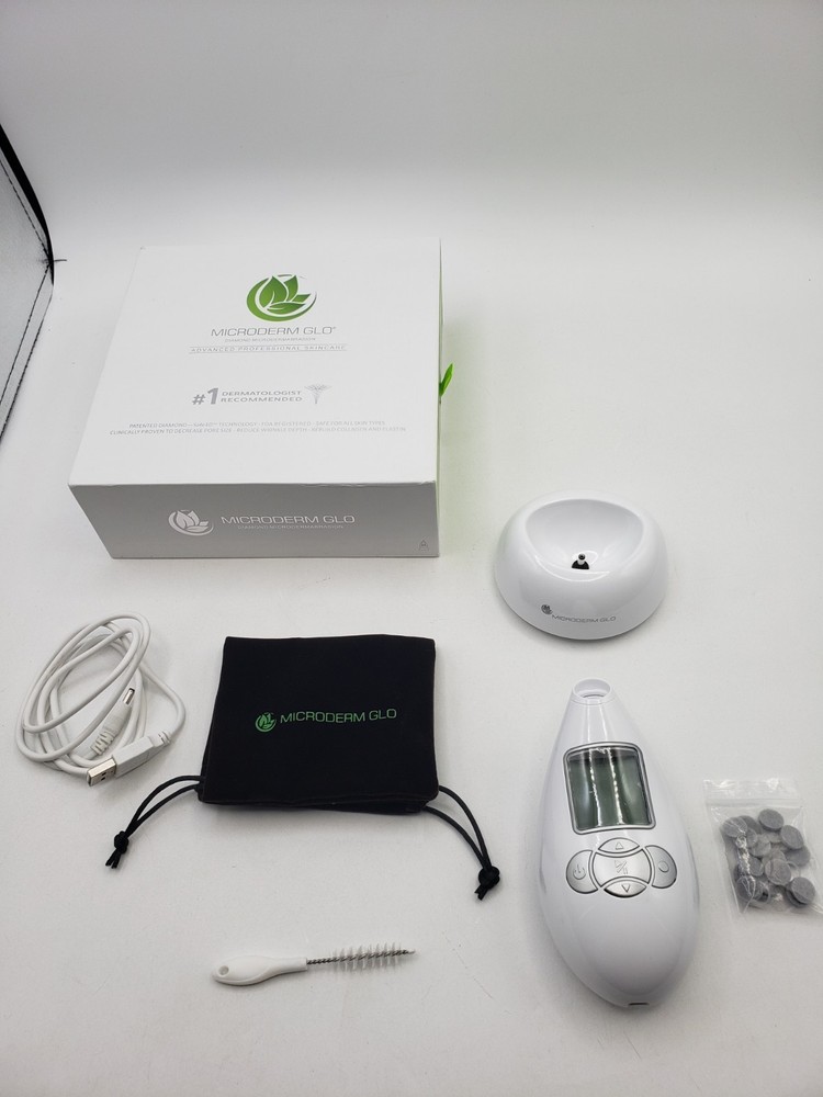 Microderm GLO Diamond Microdermabrasion Machine "Missing The Diamond Tip"