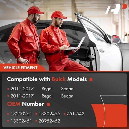 Buick Front Driver Side Power Window Regulator with Motor