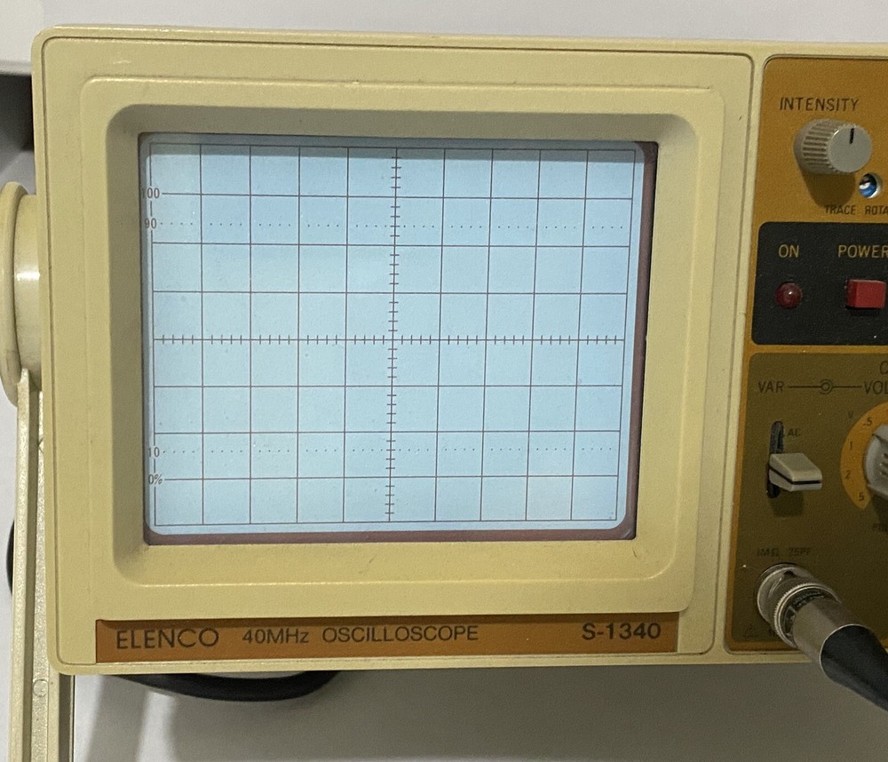 OSCILLOSCOPE ELENCO 40MHZ Model S-1340
