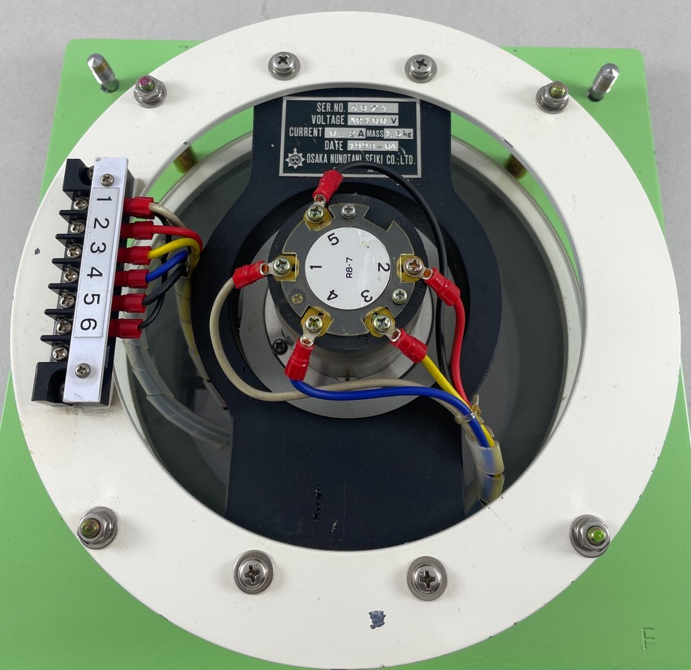 Osaka Nunotani Seiki HE150 C/E Rudder Angle Indicator Transmitter Receiver Ship