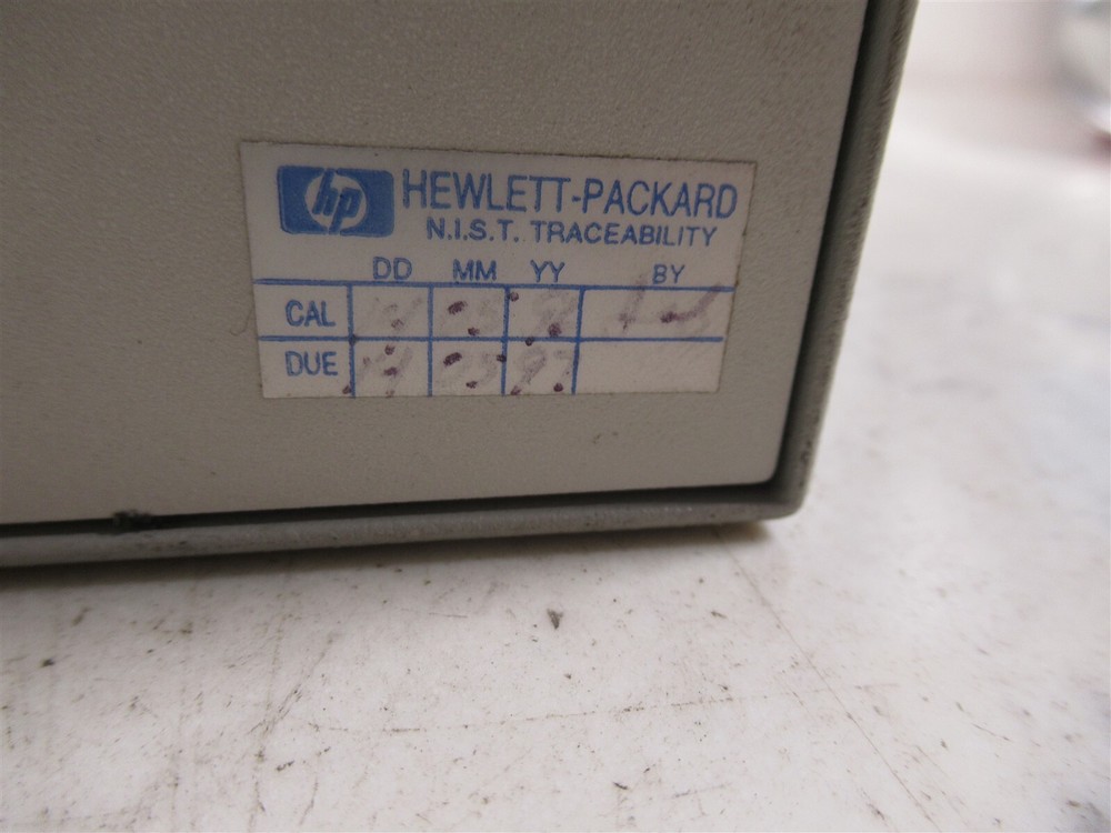 Hewlett Packard 8509A Lightwave Polarization Analyzer