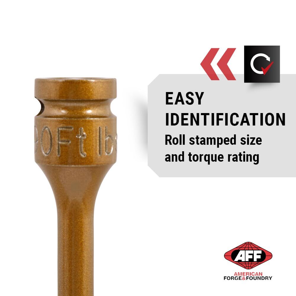 Torque Limiting Extension 1/2" Drive 90 ft/lbs - Gold- 40091