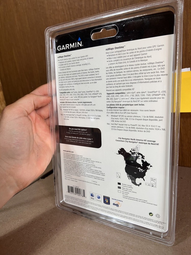 Garmin nuMaps Onetime North America Map Update 2010