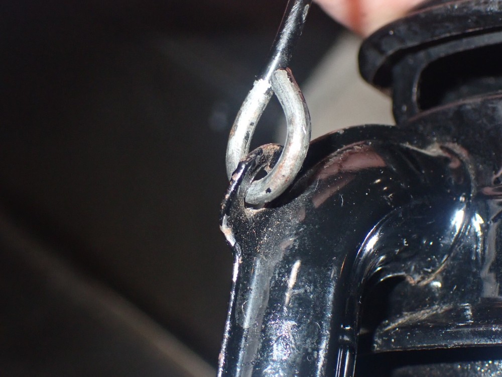 Vintage Black Swallow Brand 235 Lantern