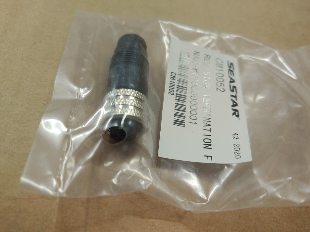 SEASTAR DOMETIC RESISTOR TERMINATOR - FEMALE - BLACK #CM10052