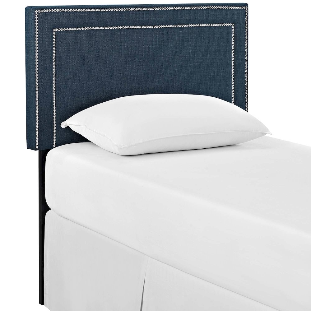 Jessamine Upholstered Fabric Twin Headboard