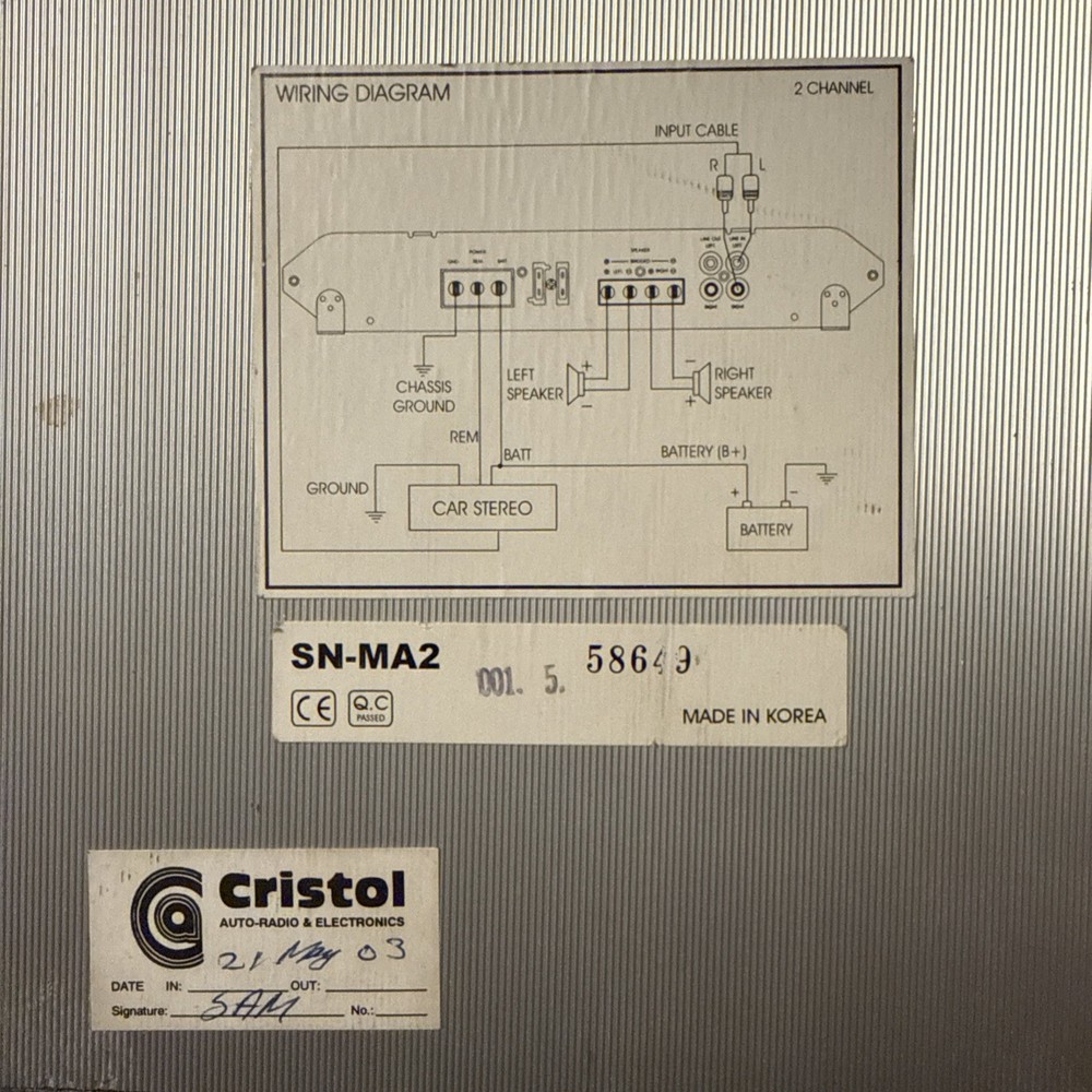 Audiobahn A2401X AS IS