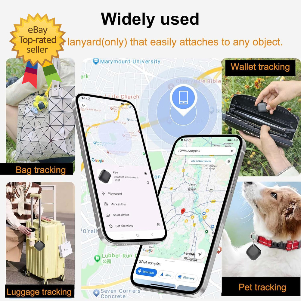 1 Pack Anti Lost Tag Bluetooth Tracker for Android with One Year Battery Life