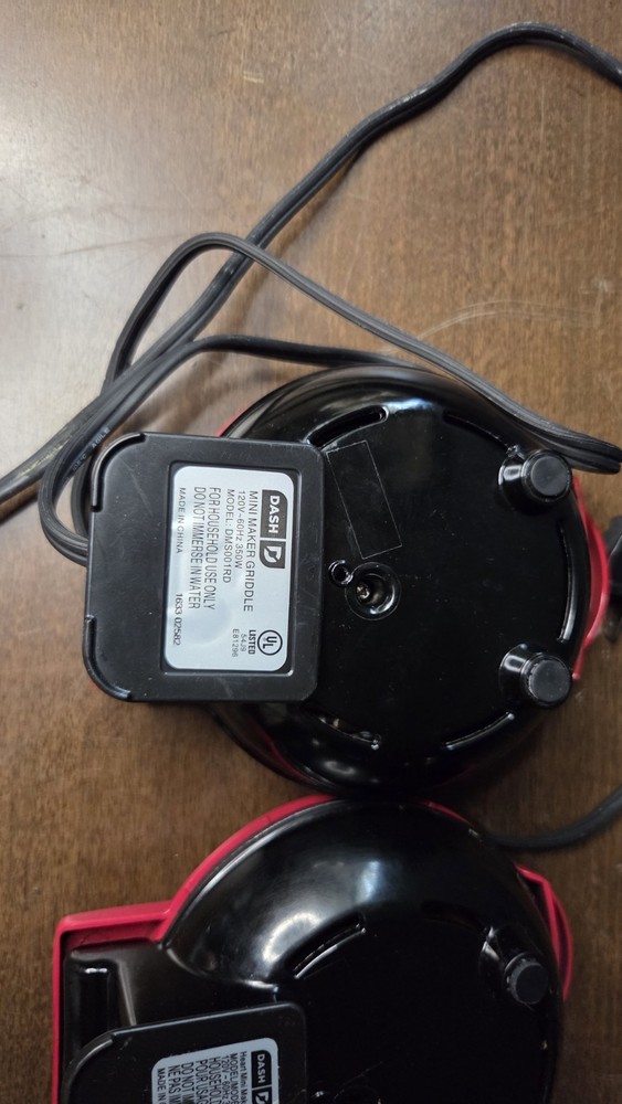 DASH Mini Pancake and Mini Heart Shaped Waffle Makers