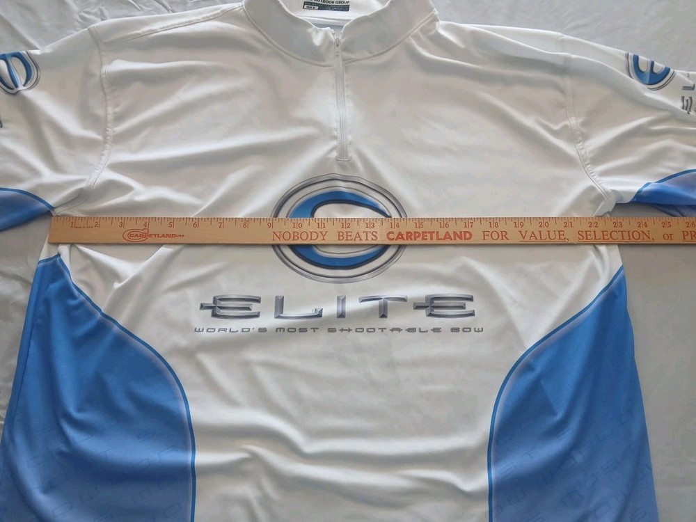 Elite Archery Shooter Jersey Size XL 1/4 Zip