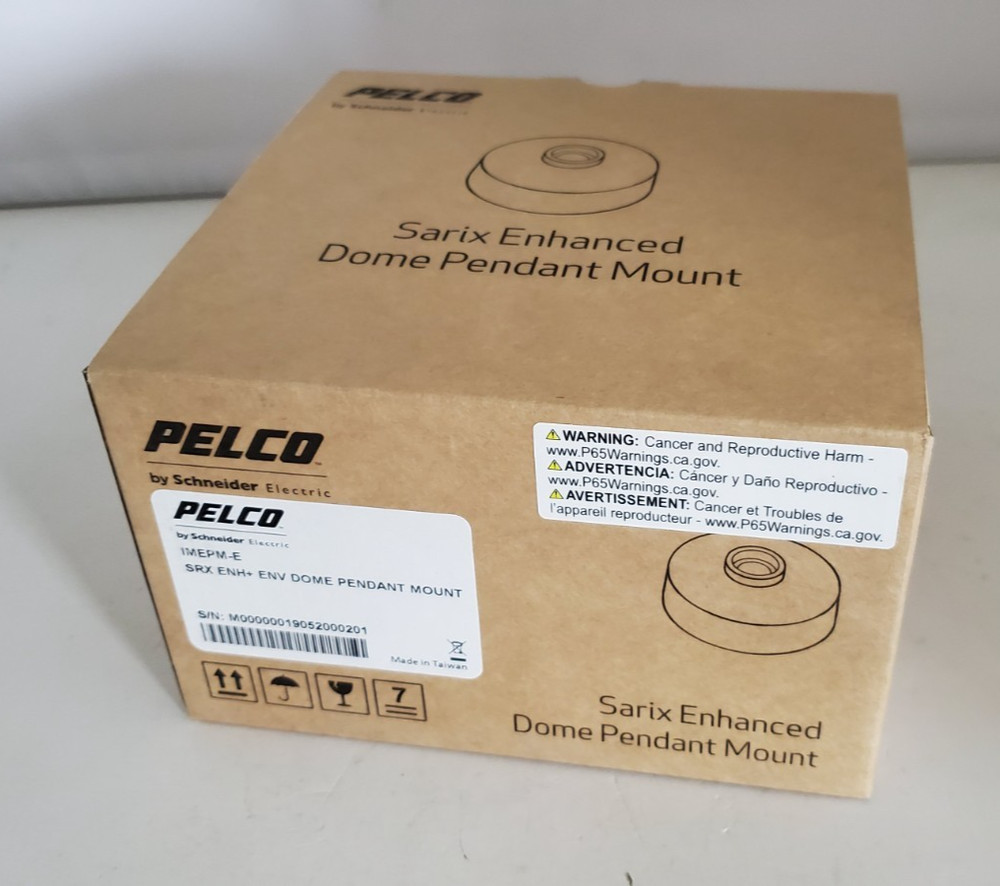 Pelco IMEPM-E SR ENH+ ENV DOME PENDANT MOUNT