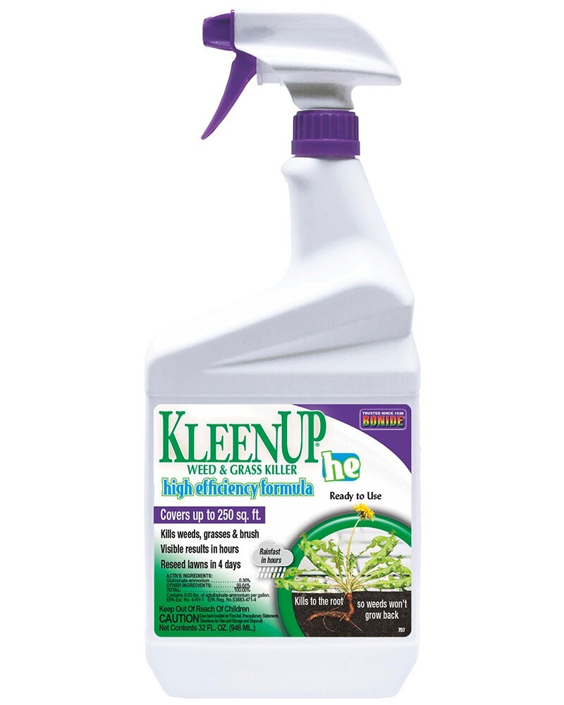 Bonide KleenUp Weed & Grass Killer High Efficiency Formula 32 oz Ready To Use