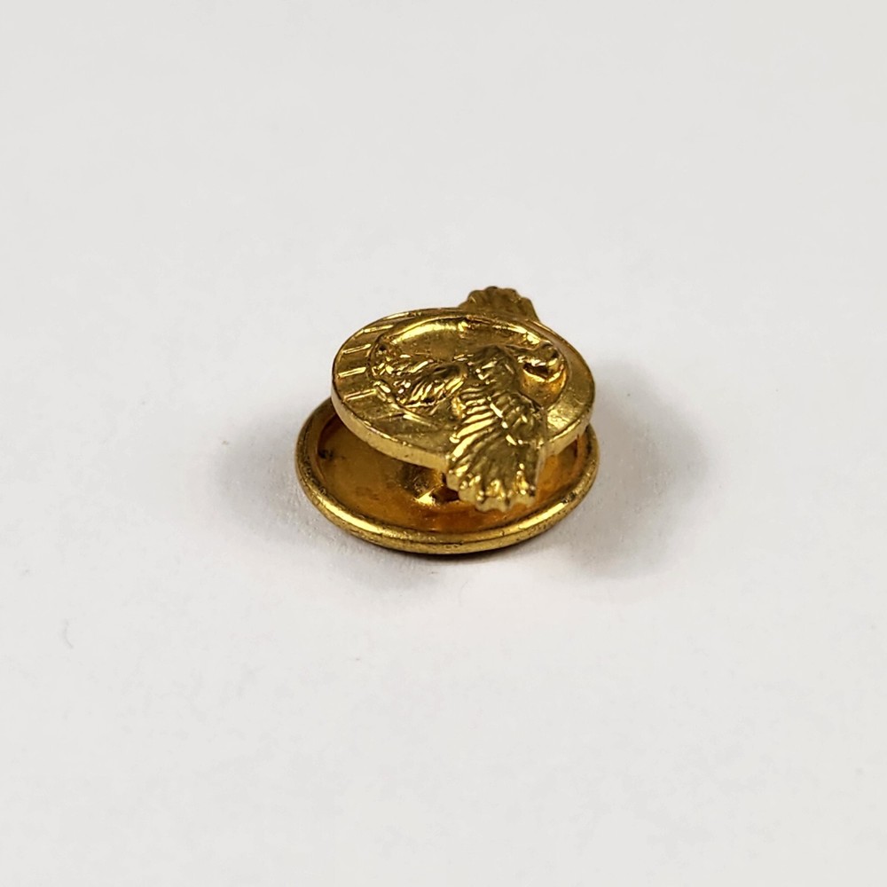 WW2 WWII Discharge Buttonhole Pin Ruptured Duck Vintage Original Cufflink Stud