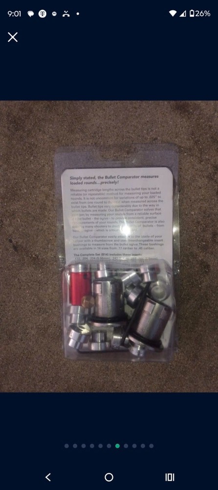 Hornady Reloading press 6.5mm Creedmoor