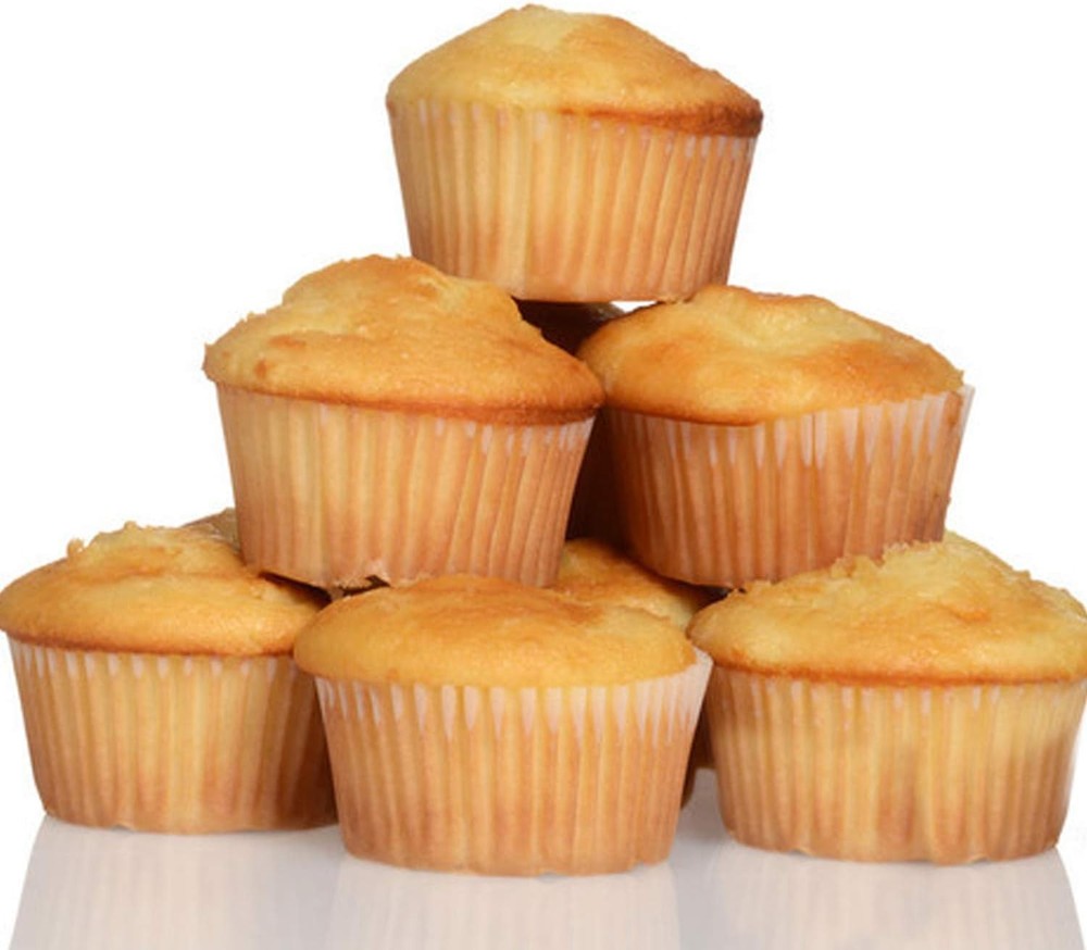 Caperci Standard Natural Cupcake Liners 500 Count, No Standard,