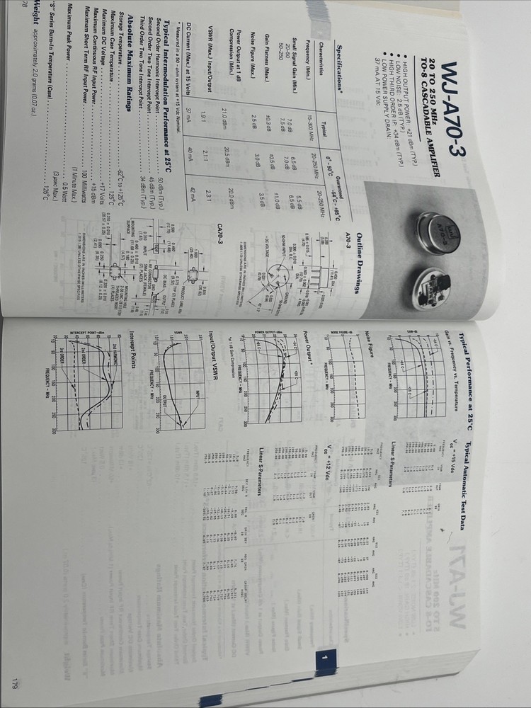 RF & Microwave Component Designers Handbook Vintage Computing Sales Catalog 1988