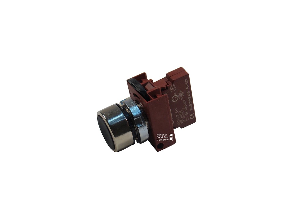 SG8D, Switch assembly, normally open with a flush black push button