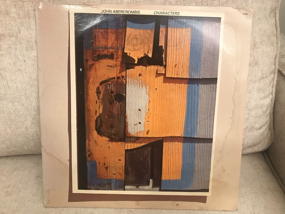 John Abercrombie Characters Signed LP Autograph