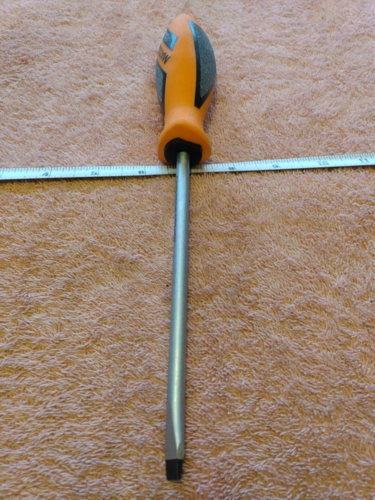 Matco Tools Slotted Screwdriver Orange New