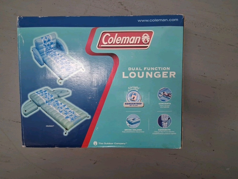 Coleman Dual Function Lounger