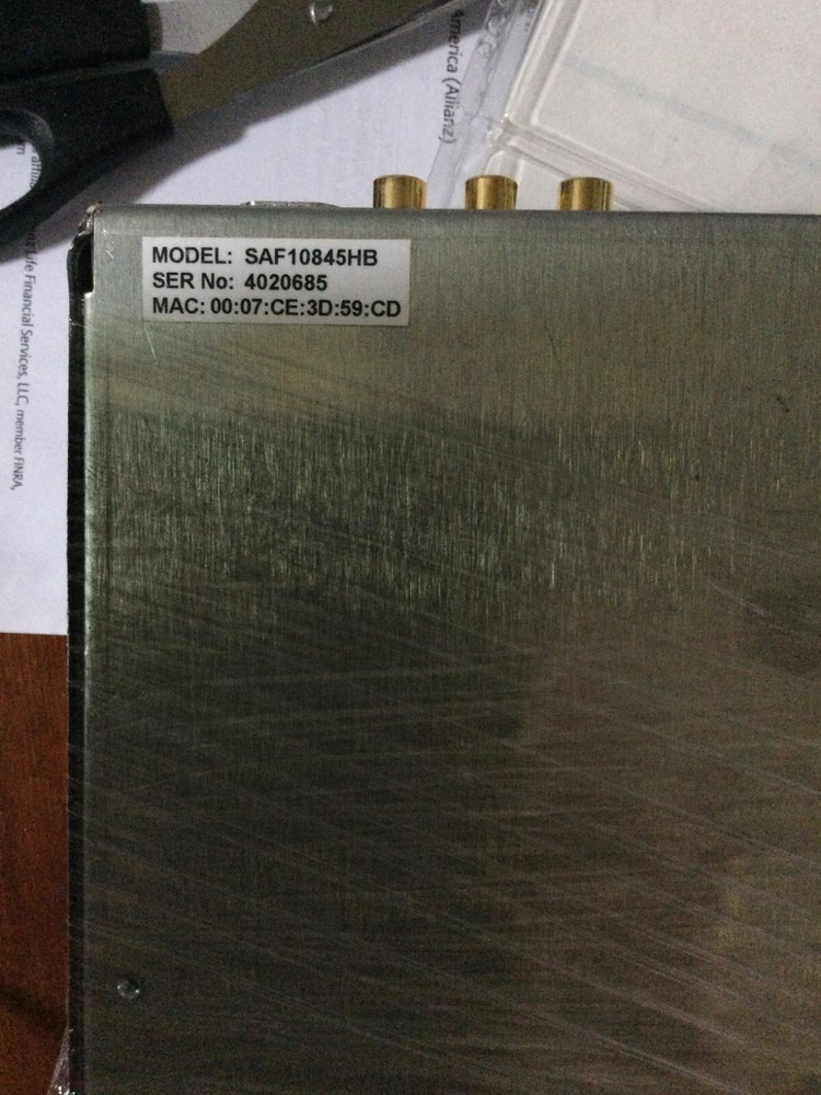 Safari Montage Encoder SAF10845HB /Power Cord - Working