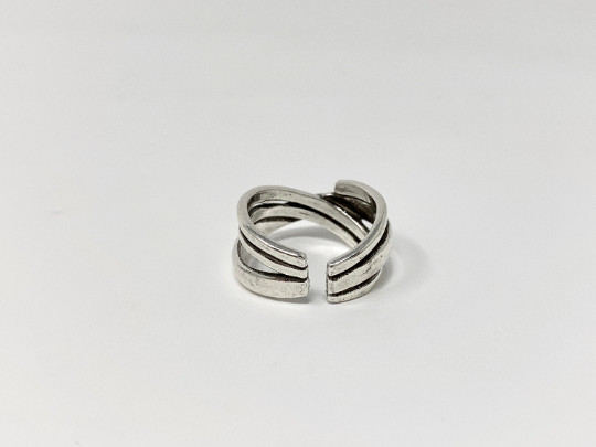 925 Sterling Silver Adjustable Ring Stacking Rings Open Ring Thumb Ring,