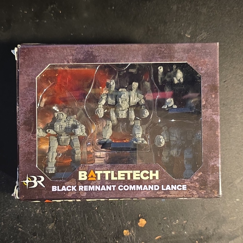 Catalyst Game Labs Battletech Black Remnant Command Lance Set 35788
