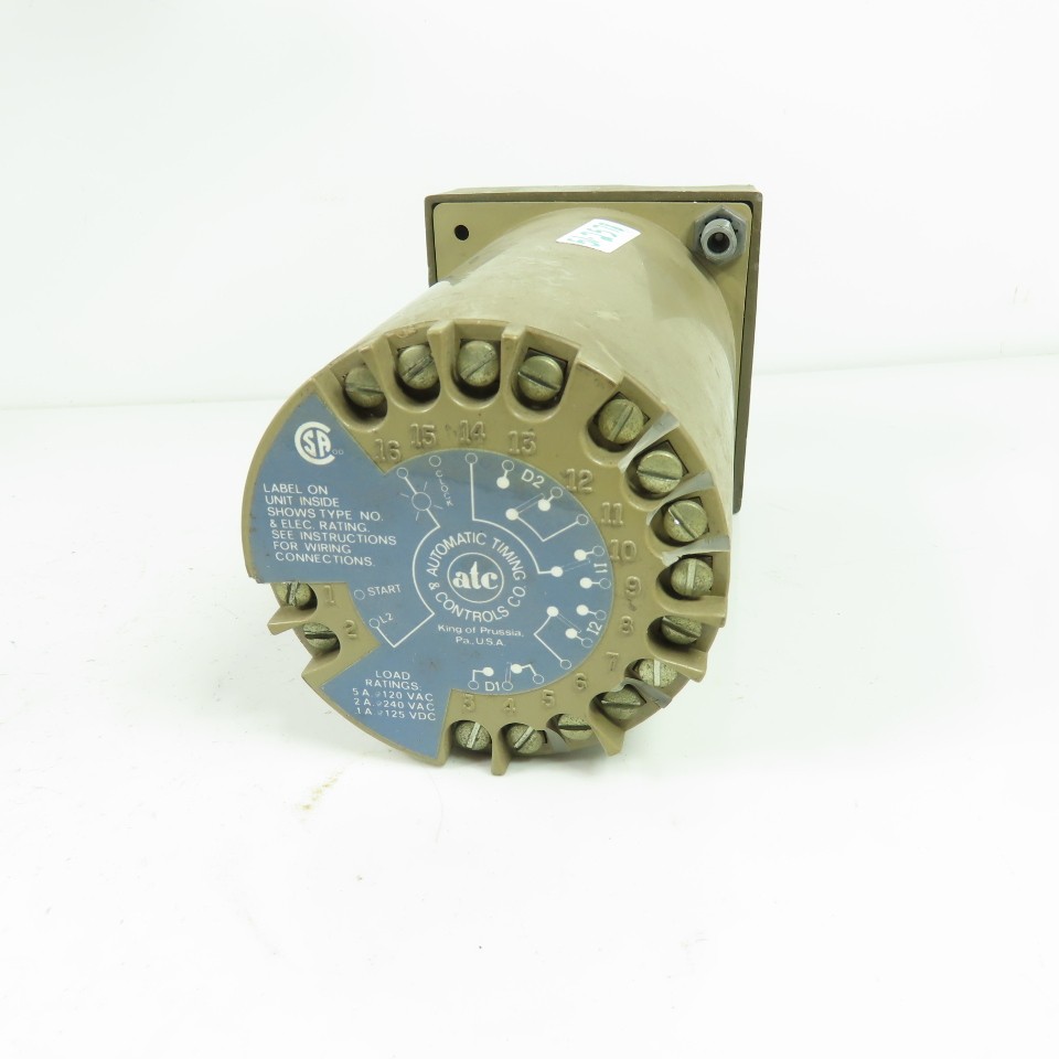ATC Automatic Timing & Controls Timer Counter Controller Lot Of 2