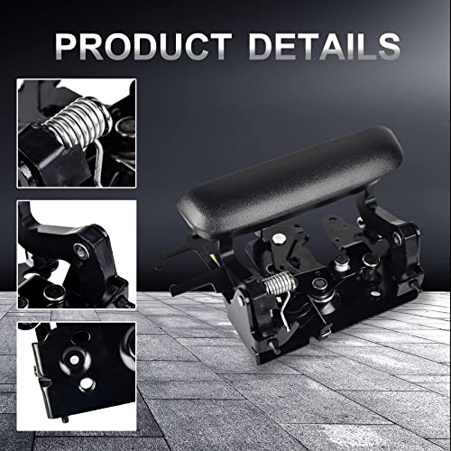 Tailgate Door Handle Replacement for 2002-2006 Chevy Black Tailgate Handle