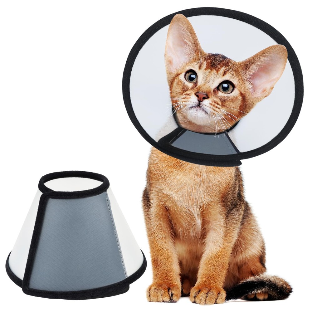 Vivifying Small Cat Cone Collar Adjustable Recovery