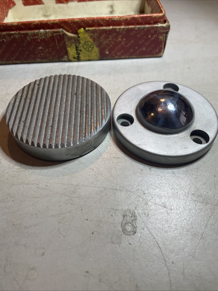 (2) Mitutoyo Indicator Stand Anvils