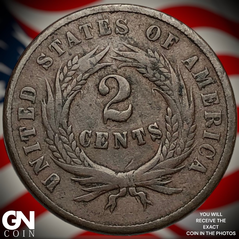 1867 2 Cent Piece M2763