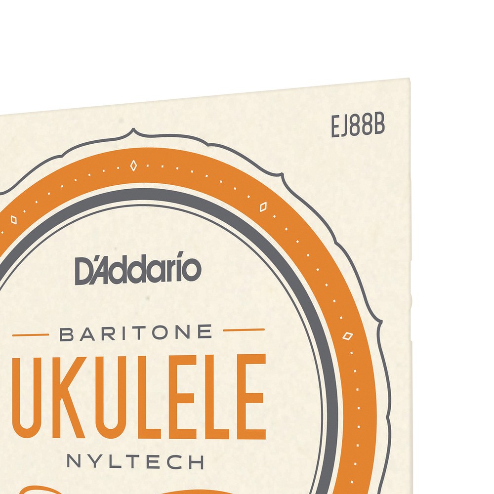 D'Addario EJ88B Nyltech Baritone Ukulele Uke Strings DGBE Tuning