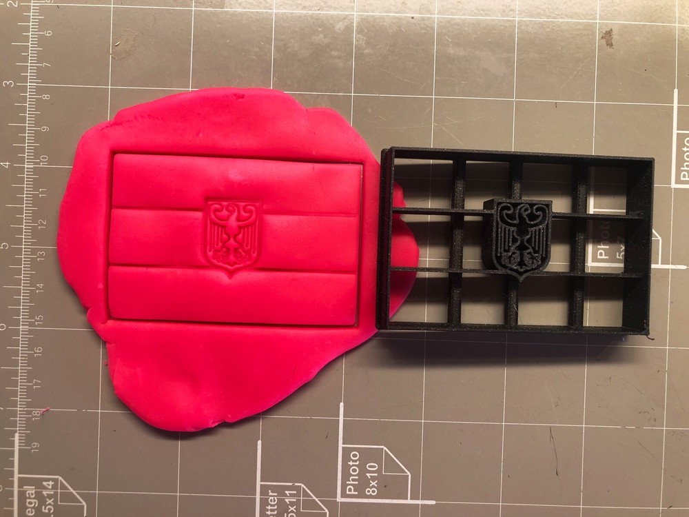 Germany Flag Cookie Cutter