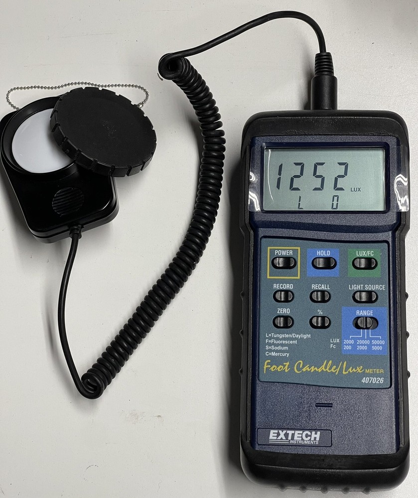 Extech Instruments 407026 Heavy Duty Light Meter