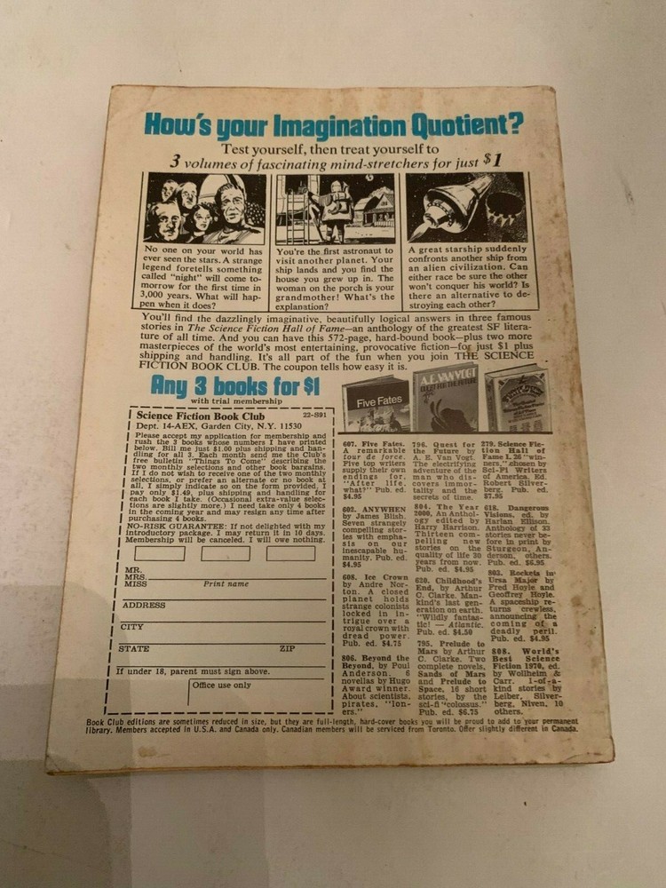 April 1971 Analog Science Fiction Science Fact Magazine