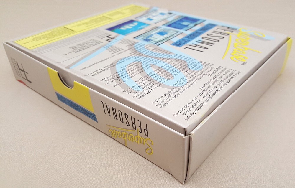 Superbase Personal ©1987 Precision Software for Commodore Amiga 500 1000 2000