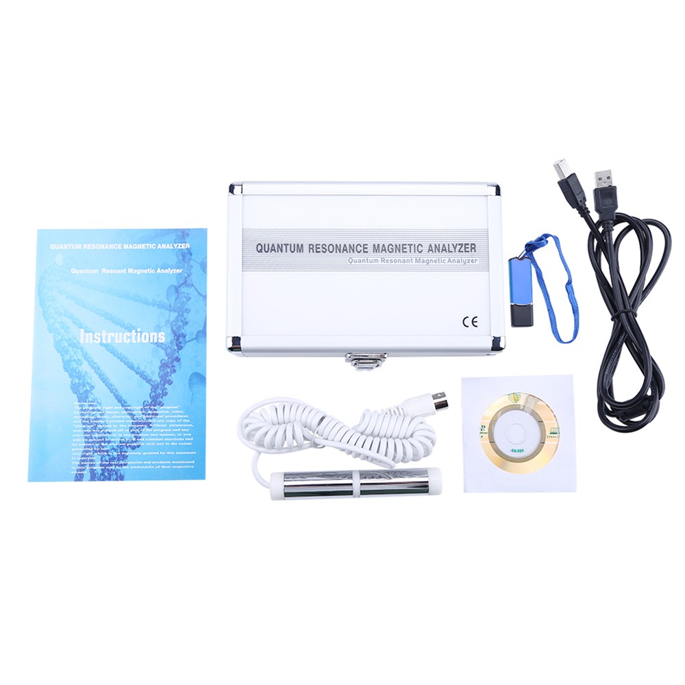 Human Body Analyzer Quantum Resonance Magnetic Analyzer English &Spanish Sofware