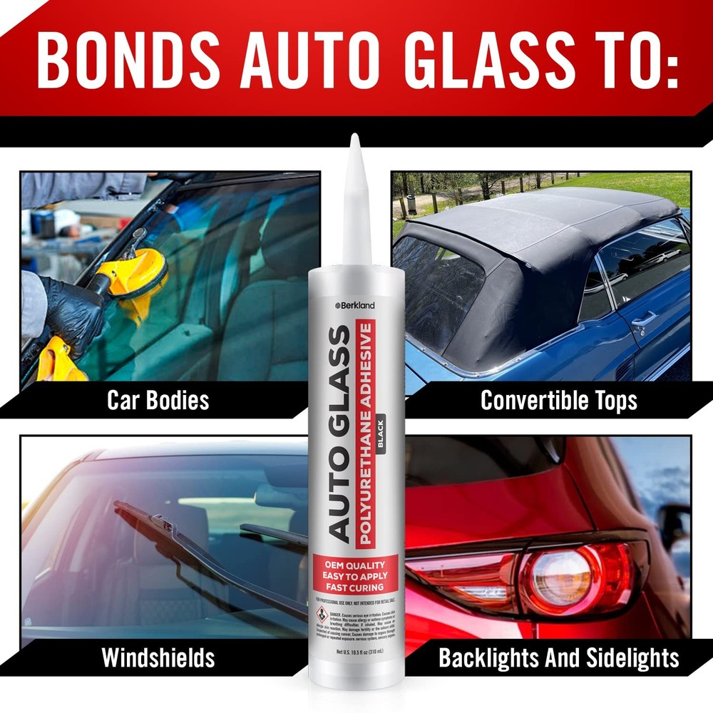 Polyurethane Windshield Adhesive With Fast Curing Formula - High Bond Strength