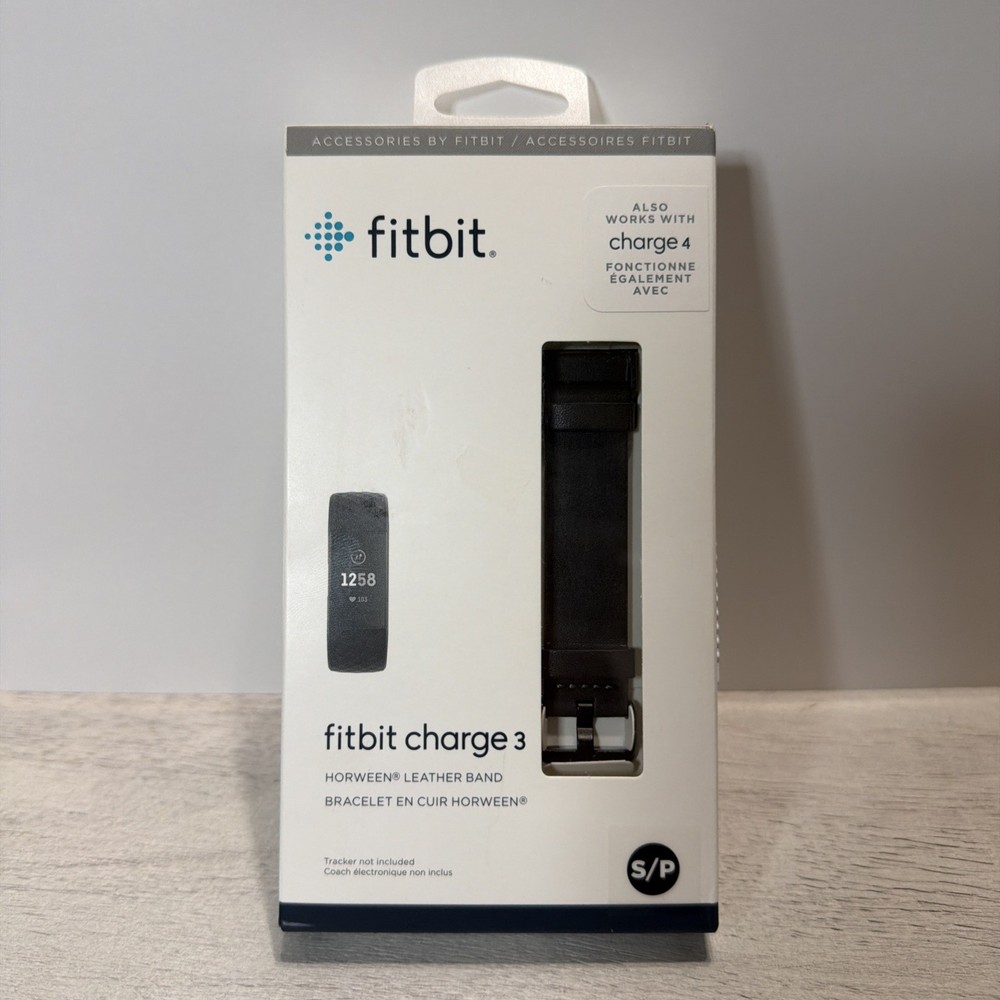 NEW Fitbit Charge 3 or 4 Leather Band Small/p
