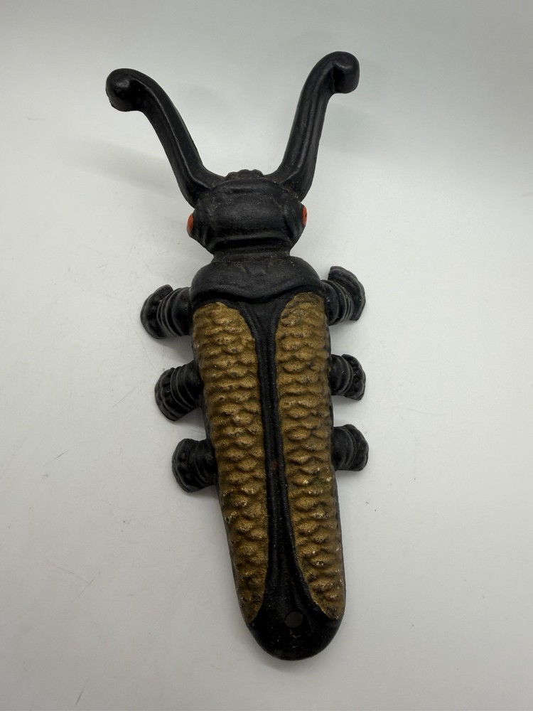 Vintage Cast Iron Beetle Bug Western Boot Jack Puller Tool #669