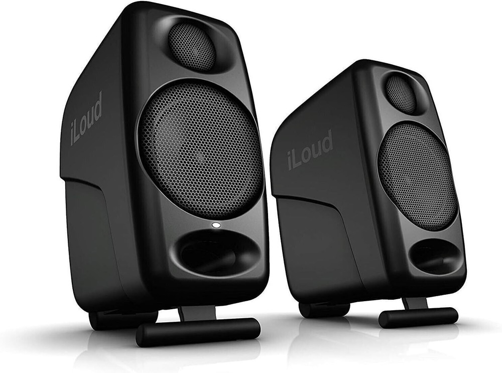 IK Multimedia iLoud Micro Monitors Compact Studio Reference Monitors+Warranty