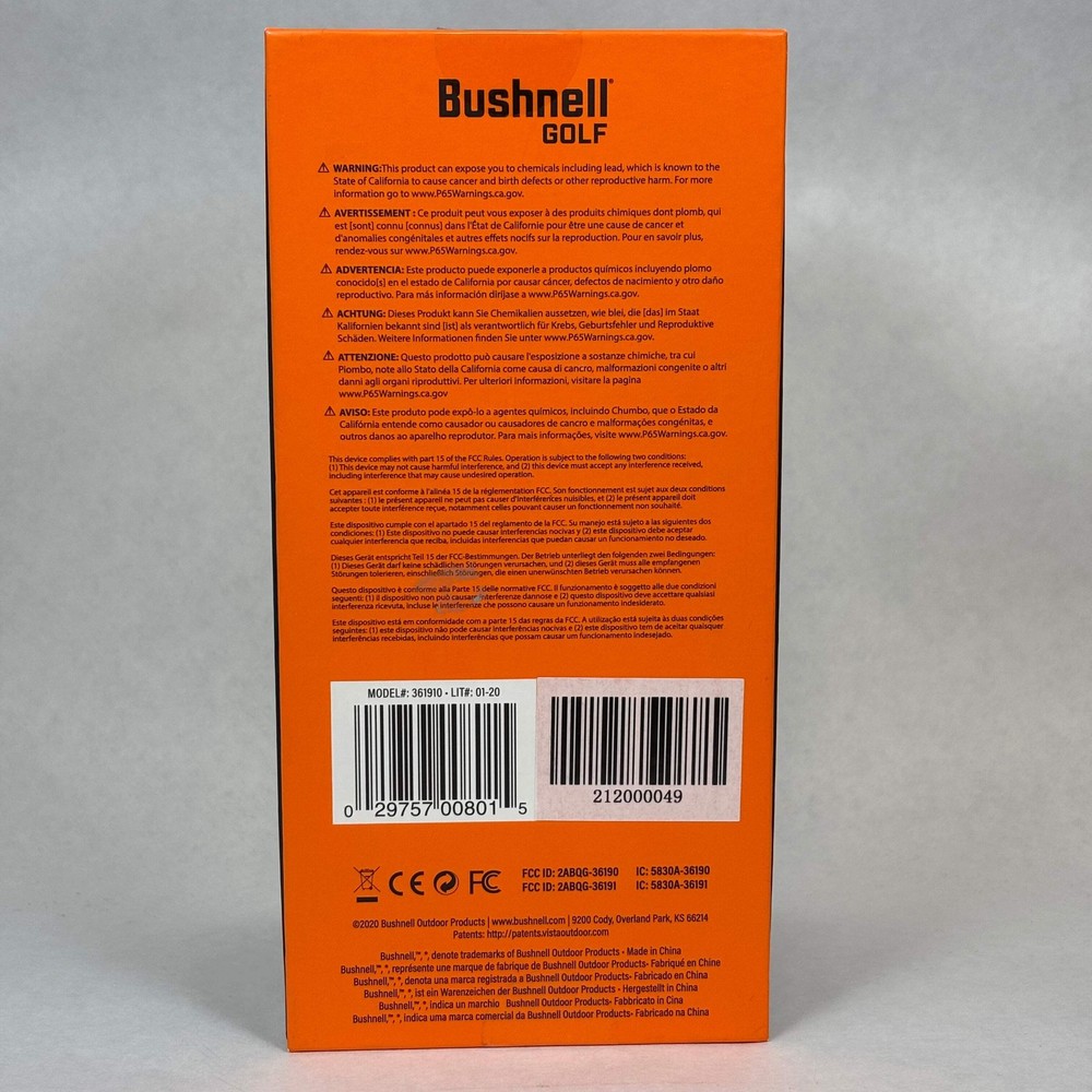 Bushnell Golf Wingman Bluetooth Speaker Black 361910