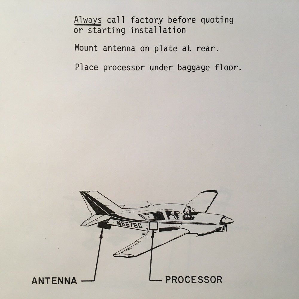 3M Ryan Stormscope WX-8 Install Manual