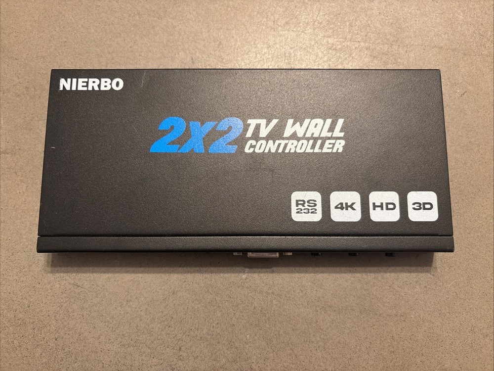 NIERBO 2x2 HDMI Video Wall Controller, 4K HD Display